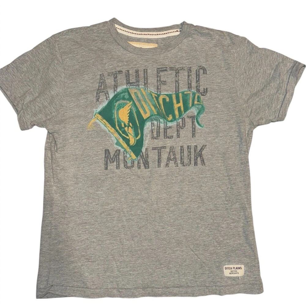 Retro Ditch‎ Plains Montauk Tee – Athletic Dept Graphic – Size M